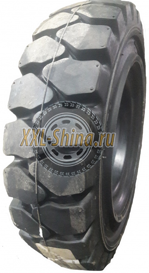 Шина 21*8-9 Rodaco R1 Solideal /6.00 цельнолитая без бурта черная